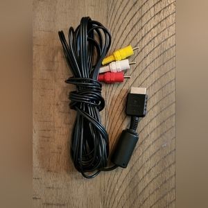 Sony Playstation AV RCA 6 Foot Cord